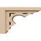 Ekena Millwork 5"W x 15"D x 10"H Classic Sheridan Rough Cedar Woodgrain TimberThane Corbel, Primed Tan CORUR05X15X10SHERCPR - alternate 2